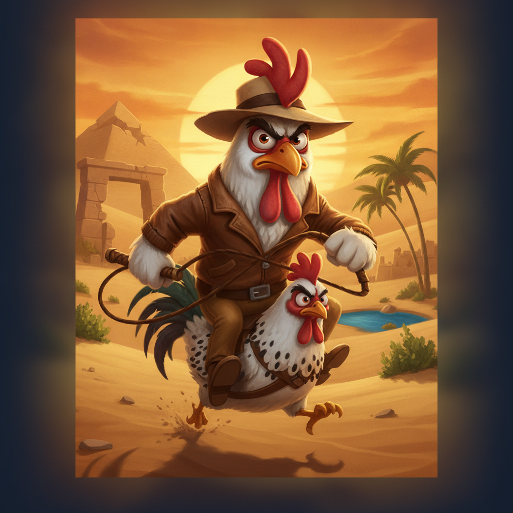 Book of Crazy Chicken